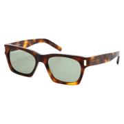 Groene Havana Zonnebril SL 402-003 Saint Laurent , Brown , Unisex