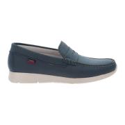 Leren Heren Instappers Slip-On Stijl Callaghan , Blue , Dames