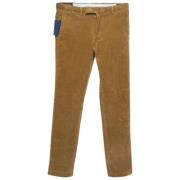 Pre-owned Corduroy bottoms Ralph Lauren Pre-owned , Brown , Dames