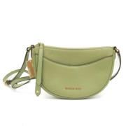 Pre-owned Leather shoulder-bags Michael Kors Pre-owned , Green , Dames