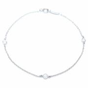 Pre-owned Platinum bracelets Tiffany & Co. Pre-owned , Gray , Dames