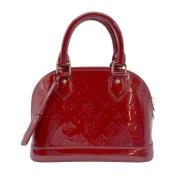 Pre-owned Leather louis-vuitton-bags Louis Vuitton Vintage , Red , Dam...