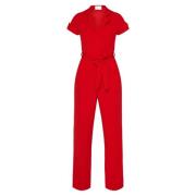 Grijze Jumpsuit Elegante Stijl Sisters Point , Pink , Dames