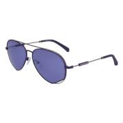 Paars Frame Zonnebril Ckj19100S-505 Calvin Klein , Purple , Unisex