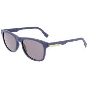 Blauwe Matte Zonnebril L969S-401 Lacoste , Blue , Unisex