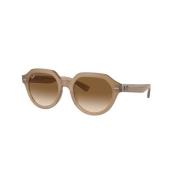 Gina Bruine Zonnebril Ray-Ban , Brown , Unisex