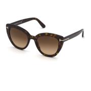 Izzi Zonnebril Bruin Gradient Tom Ford , Brown , Dames