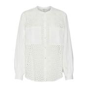 Bright White LS Shirt Freewear Vero Moda , White , Dames