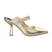 Kristal Slingback Schoen Alma EN Pena , Yellow , Dames