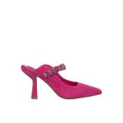 Kristal Slingback Schoen Alma EN Pena , Pink , Dames