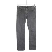 Pre-owned Cotton jeans Dolce & Gabbana Pre-owned , Gray , Dames