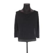 Pre-owned Wool tops Dries van Noten Pre-owned , Black , Dames