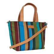 Italiaanse Technische Stoffen Tote Tas Gallo , Multicolor , Dames