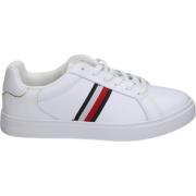 Jongeren Mode Sneakers Tommy Hilfiger , White , Dames