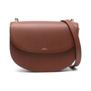 Geneva Tas in Hazelnoot Bruin A.p.c. , Brown , Dames