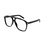 Zwarte Dune Optische Bril Saint Laurent , Black , Dames