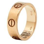 Pre-owned Rose Gold rings Cartier Vintage , Yellow , Dames