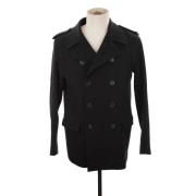 Pre-owned Wool outerwear Dior Vintage , Black , Dames