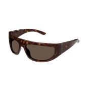 Bruin Havana Zonnebril Gg1574S 002 Gucci , Brown , Dames