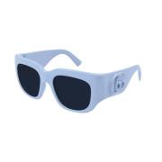 Licht Blauw Blauw Zonnebril Gg1545S Gucci , Blue , Dames