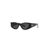 Herfst/Winter Dames Zonnebril Miu Miu , Black , Dames