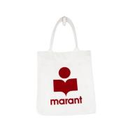 Pre-owned Cotton handbags Isabel Marant Pre-owned , White , Dames