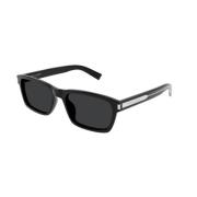 Zwarte zonnebril SL 662 Saint Laurent , Black , Unisex