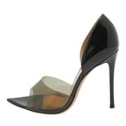 Pre-owned Leather heels Gianvito Rossi Pre-owned , Black , Dames