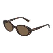 Dames Zonnebril Acetaat Polyamide Collectie Dolce & Gabbana , Brown , ...