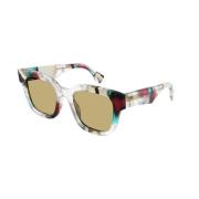 Multicolor Brown Zonnebril Gg1624S 002 Gucci , Multicolor , Dames