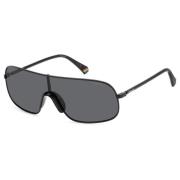 Matte Black/Grey Sunglasses Polaroid , Black , Unisex