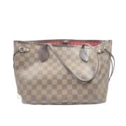 Pre-owned Leather totes Louis Vuitton Vintage , Brown , Dames