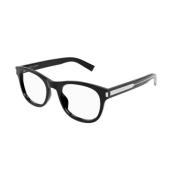 Zwarte Frame Zonnebril Saint Laurent , Black , Unisex