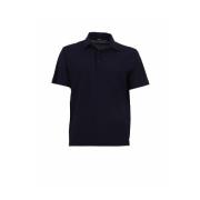 Klassieke Polo Shirt voor Mannen Herno , Blue , Heren