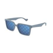 Lichtblauw Violet Zonnebril Gg1540S Gucci , Blue , Heren