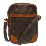 Pre-owned Canvas shoulder-bags Louis Vuitton Vintage , Brown , Dames