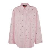 Stijlvolle Oversized Shirt Rotate Birger Christensen , Pink , Dames