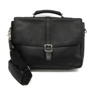 Pre-owned Leather shoulder-bags Coach Pre-owned , Black , Dames