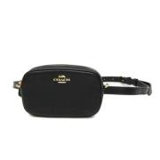 Pre-owned Leather crossbody-bags Coach Pre-owned , Black , Dames