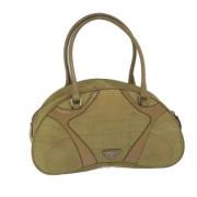 Pre-owned Nylon handbags Prada Vintage , Beige , Dames