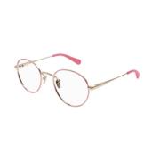 Roze Montuur Zonnebril Cc0024O 004 Chloé , Pink , Dames