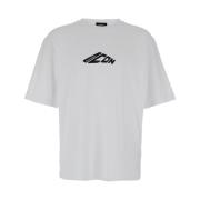 Witte T-shirts en Polos Nieuwe Icon Dsquared2 , White , Heren