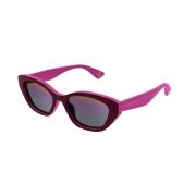 Burgundy Red Zonnebril Gg1638S Model Gucci , Pink , Dames