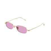 Goud Roze Zonnebril Gg1648S Gucci , Yellow , Dames