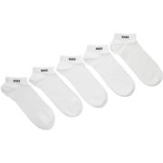 Heren Sokken 5-Pack Klassiek Wit Hugo Boss , White , Heren