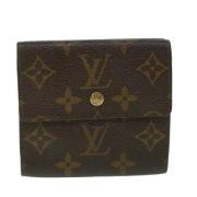 Pre-owned Canvas wallets Louis Vuitton Vintage , Brown , Dames