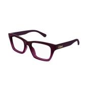 Burgundy Zonnebril Model 007 Chloé , Purple , Unisex