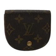 Pre-owned Canvas wallets Louis Vuitton Vintage , Brown , Dames