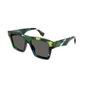 Groen Grijs Zonnebril Gg1623S Gucci , Multicolor , Unisex