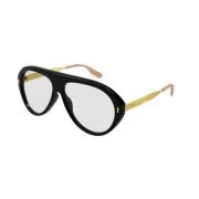 Zwart Transparante Zonnebril Gg1515S 004 Gucci , Black , Unisex